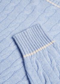 Paul Stuart Cashmere Cable Crewneck Sweater, thumbnail 2