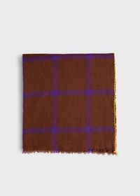Paul Stuart Windowpane Scarf, thumbnail 4