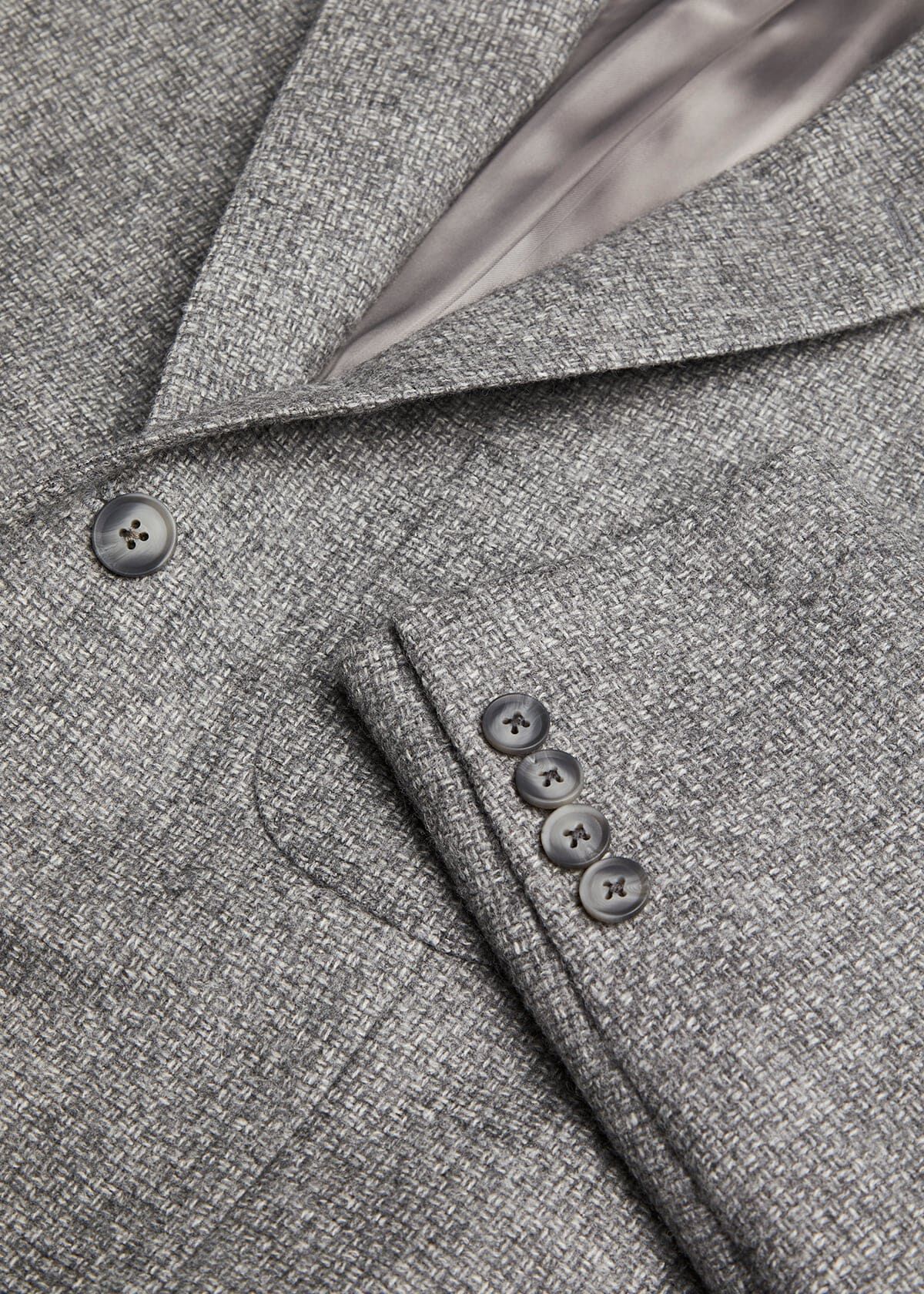 Grey hopsack shop sport coat