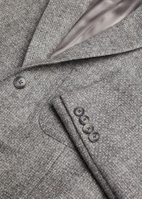 Paul Stuart Grey Hopsack Jacket, thumbnail 2