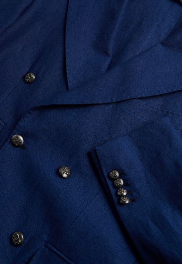 Paul Stuart Linen Double Breasted Jacket, image 2