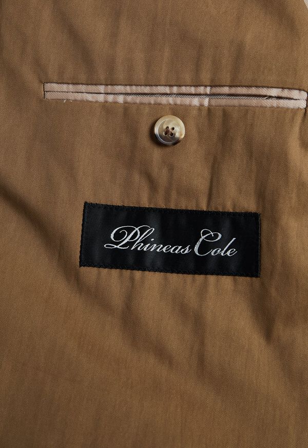 Paul Stuart Tan A-Line Rain Coat, image 4