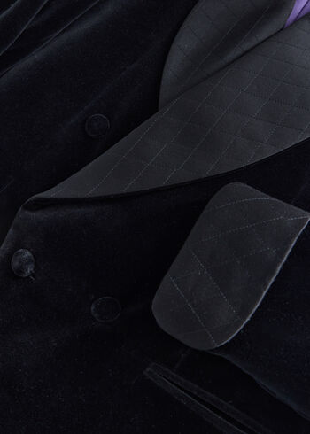 Paul Stuart Velvet Shawl Collar Dinner Jacket