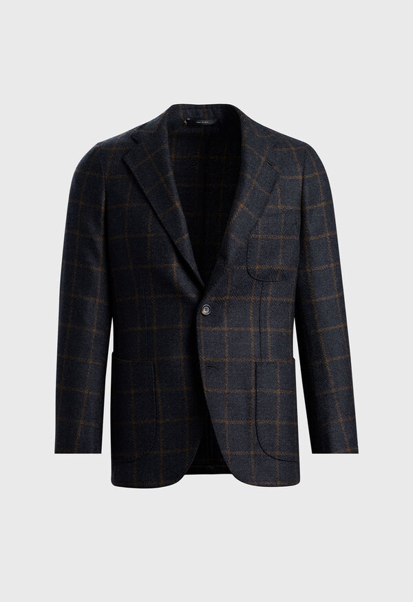 Paul Stuart Tweed Windowpane Jacket, image 1