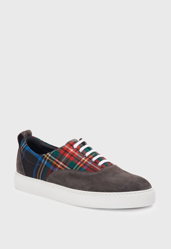 Paul Stuart Skate Suede and Textile Sneaker, image 2