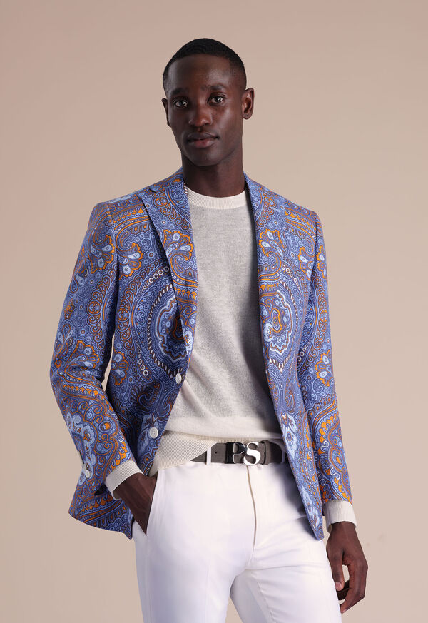 Paul Stuart Paisley Linen Jacket, image 3
