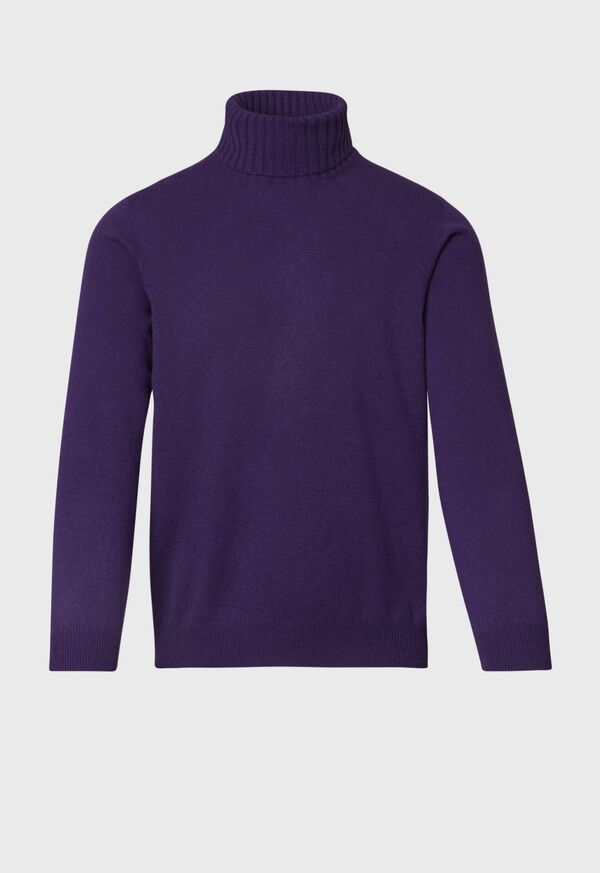 Paul Stuart Cashmere Solid Turtleneck Sweater
