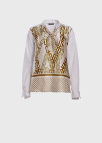 Paul Stuart Silk Front Shirt, thumbnail 1