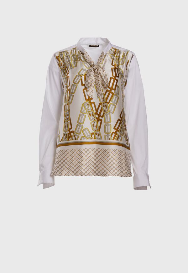 Paul Stuart Silk Front Shirt, image 1