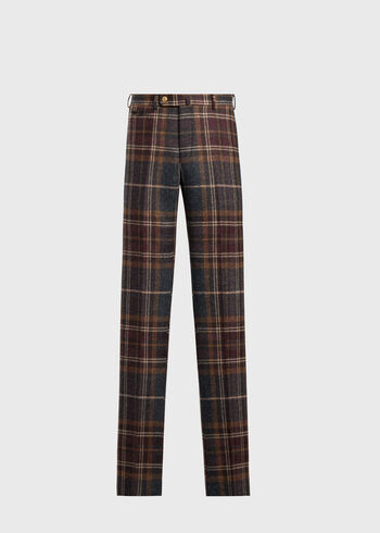 Paul Stuart Shetland Wool Plaid Trouser