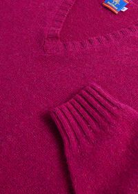 Paul Stuart Shetland Wool V-Neck Sweater, thumbnail 3