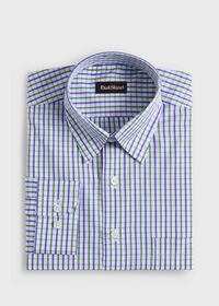 Paul Stuart Cotton Tattersall Sport Shirt, thumbnail 1