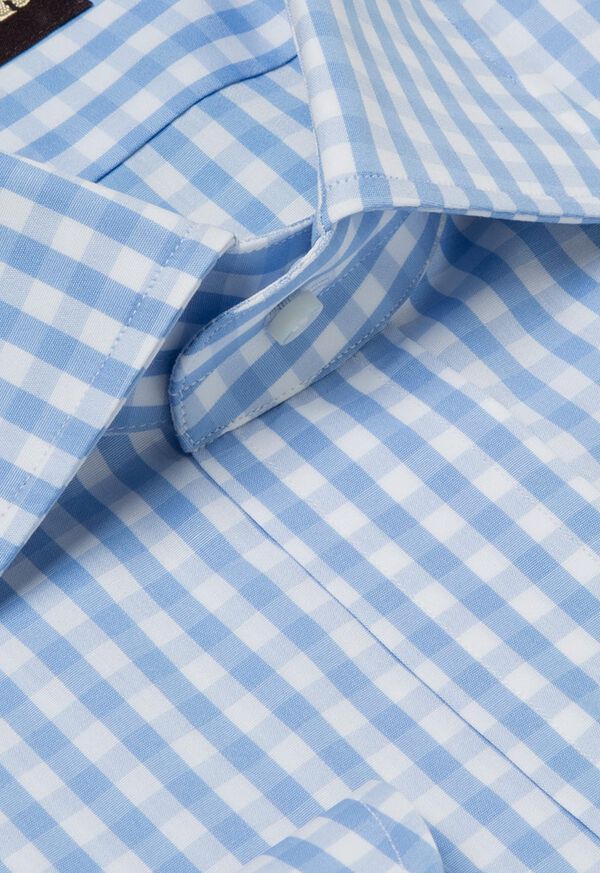 Paul Stuart Gingham Check Cotton Dress Shirt, image 3