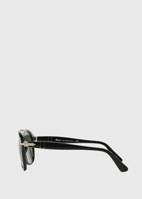 Paul Stuart Persol's Black Aviator Sunglasses, thumbnail 3