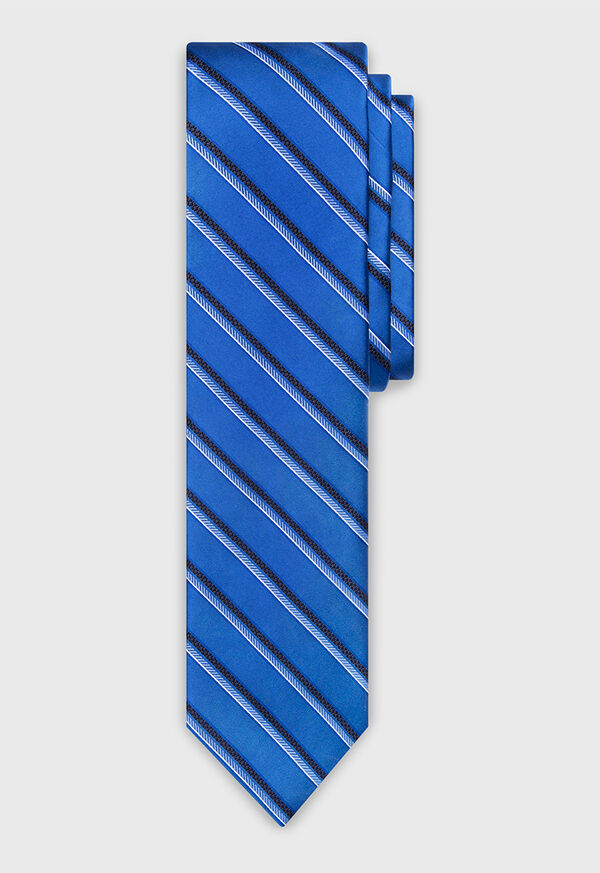 Paul Stuart Striped Silk Tie, image 1
