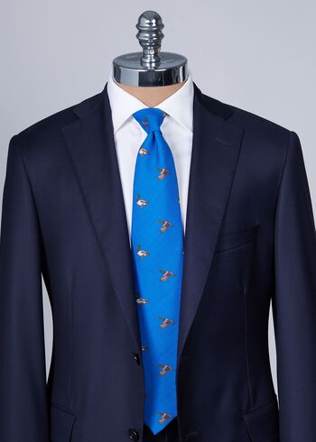 Paul Stuart Printed Wool Mallard Tie