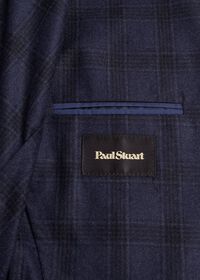 Paul Stuart Plaid Wool and Cashmere Blend Soft Constructed Jacket, thumbnail 3