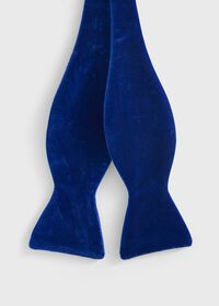 Paul Stuart Blunt Edge Cotton Velvet Bow Tie, thumbnail 3