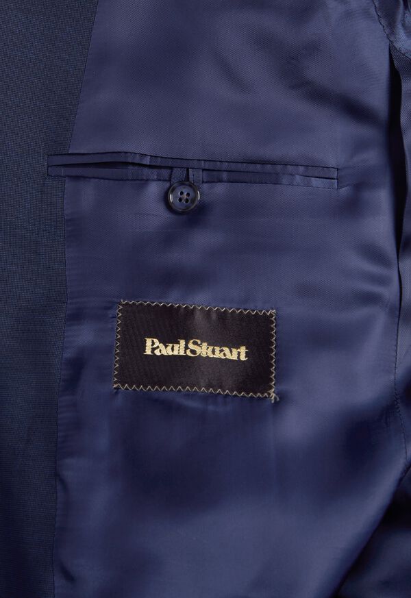Paul Stuart Navy Wool Pindot Suit, image 6