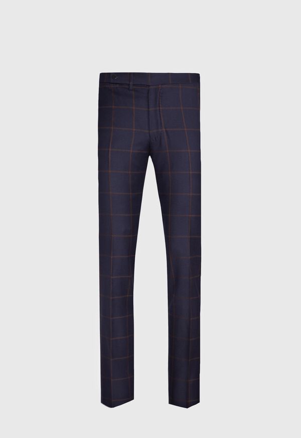 Paul Stuart Navy Windowpane Suit, image 5