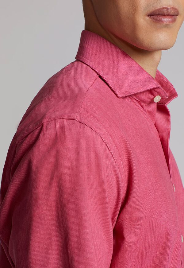Paul Stuart Fine Wale Corduroy Sport Shirt, image 2