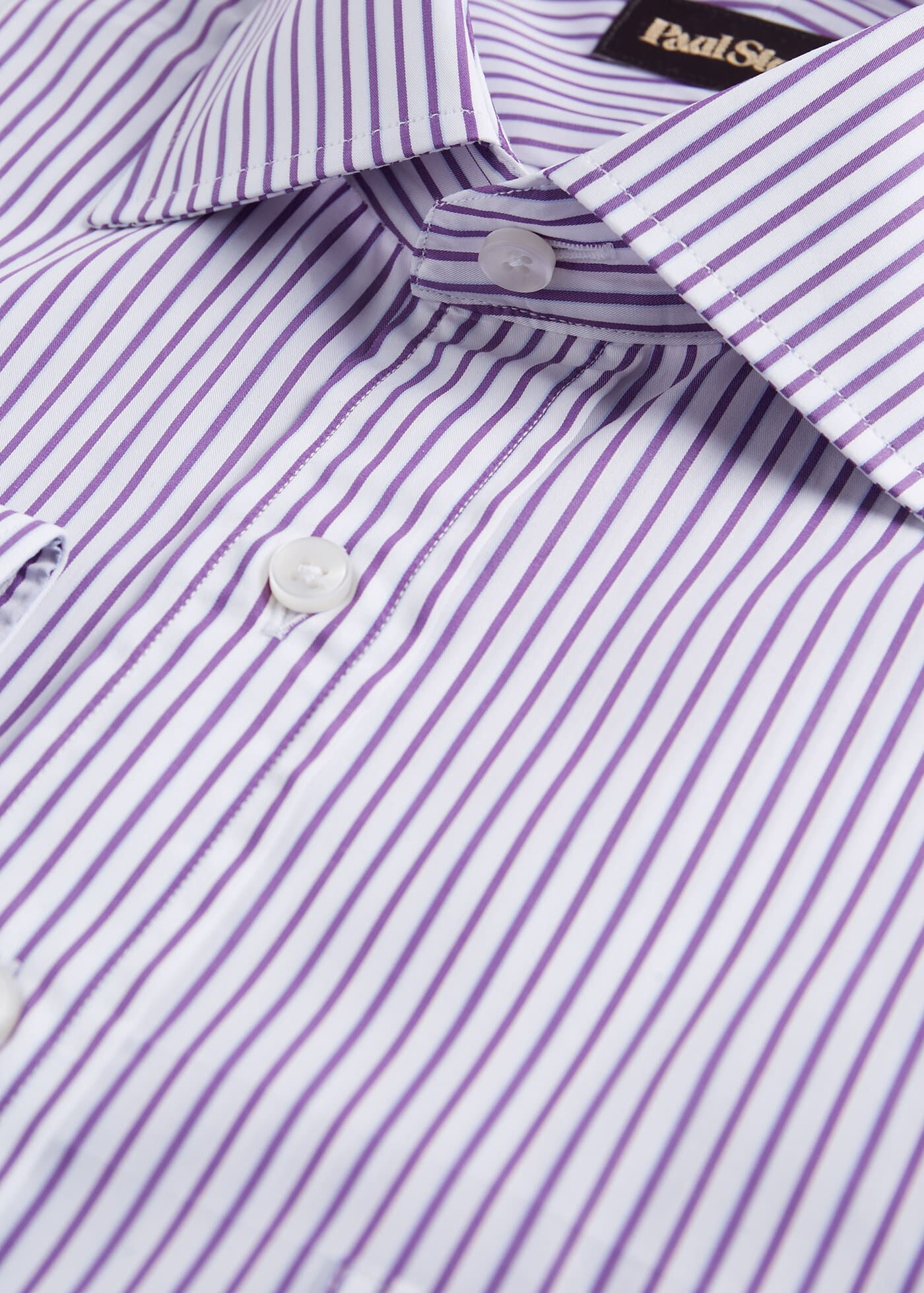 Purple striped shop dress shirt