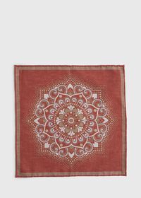 Paul Stuart Large Medallion Reversible Pocket Square, thumbnail 2