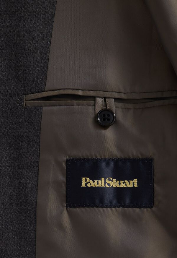 Paul Stuart All Year Super 110s Wool Sharkskin Suit, image 5