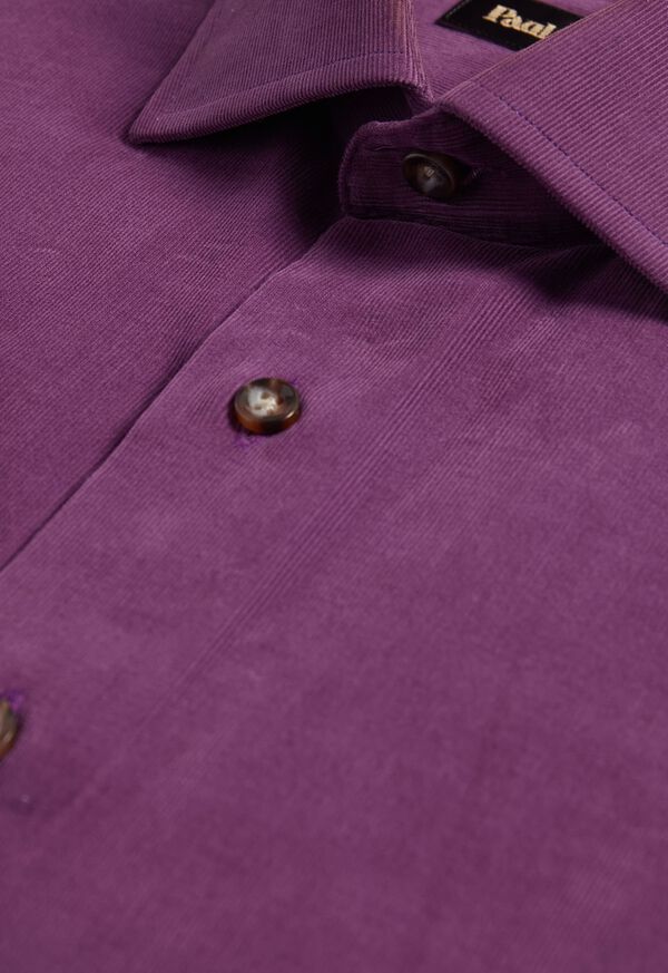 Paul Stuart Micro Corduroy Sport Shirt, image 3