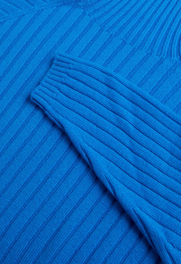 Paul Stuart Ribbed Cashmere Turtleneck Sweater, image 2