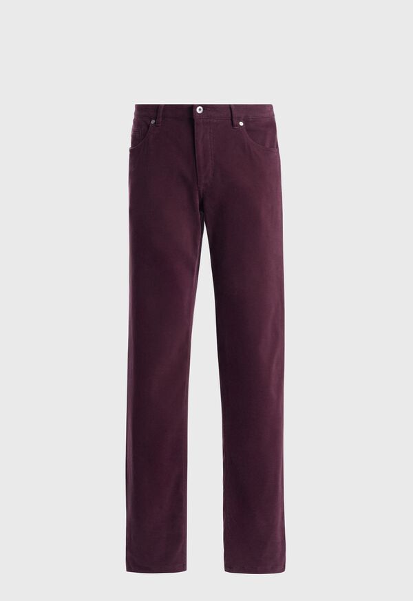 Paul Stuart Brushed Twill Five Pocket Pant, image 1