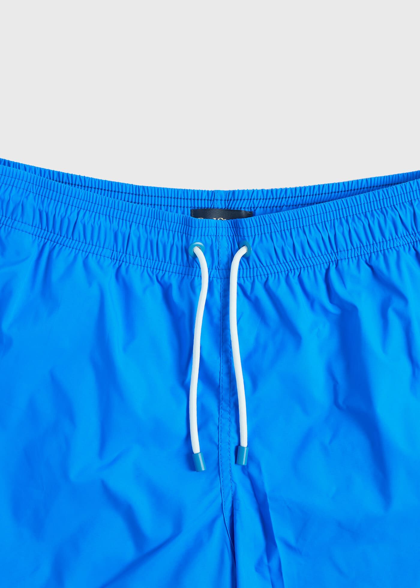 Nylon Solid Color Swim Trunk