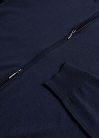 Paul Stuart Merino Wool Full Zip Cardigan, thumbnail 2