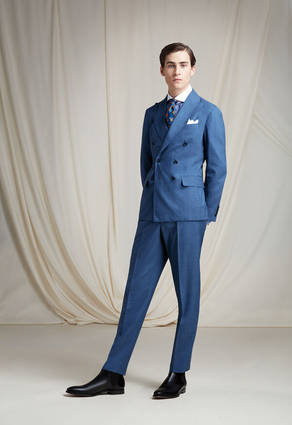 Paul Stuart The Phineas Cole Blue Suit Look, image 1