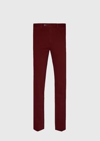 Paul Stuart Crimson heavy weight Brushed Cotton Pant, thumbnail 1