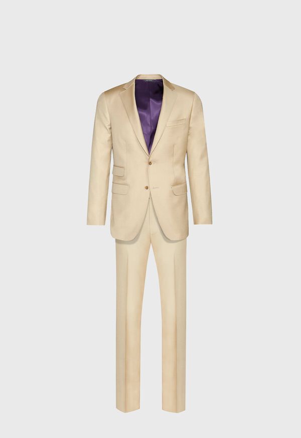 Paul Stuart Tan Super 110's Wool Suit, image 1