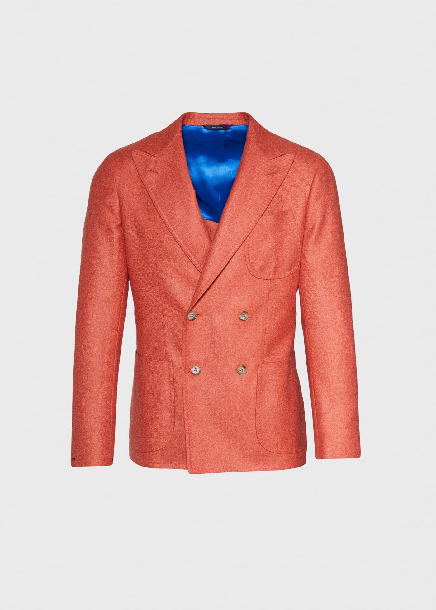 Cashmere Mohair Blend Double Breasted Sport Jacket