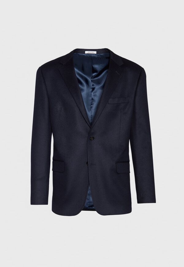 Paul Stuart Navy Solid Cashmere Sport Jacket, image 1