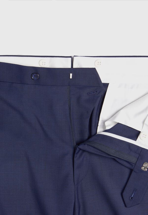Paul Stuart Navy Wool Pindot Suit, image 5