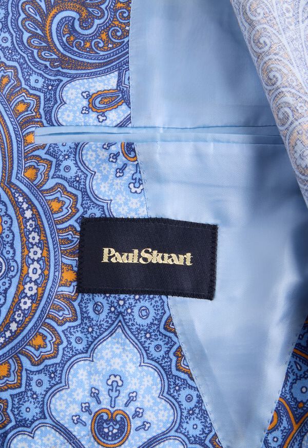 Paul Stuart Paisley Linen Jacket, image 5