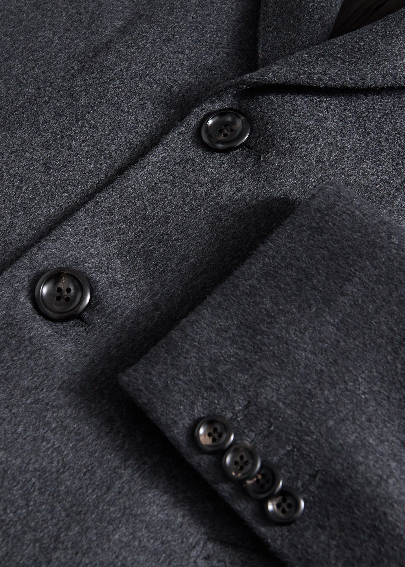 Wool & Cashmere Overcoat with Gilet