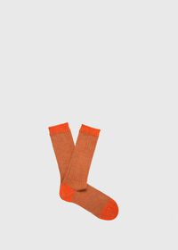 Paul Stuart Melange Alpaca Blend Boot Socks, thumbnail 1
