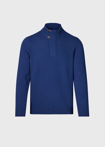 Paul Stuart Wool & Cashmere Quarter Zip Pullover