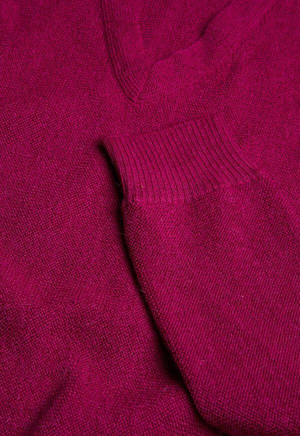 Paul Stuart Classic Alpaca Links V-Neck Sweater, image 25