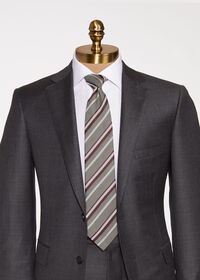 Paul Stuart Stripe Silk Tie, thumbnail 2