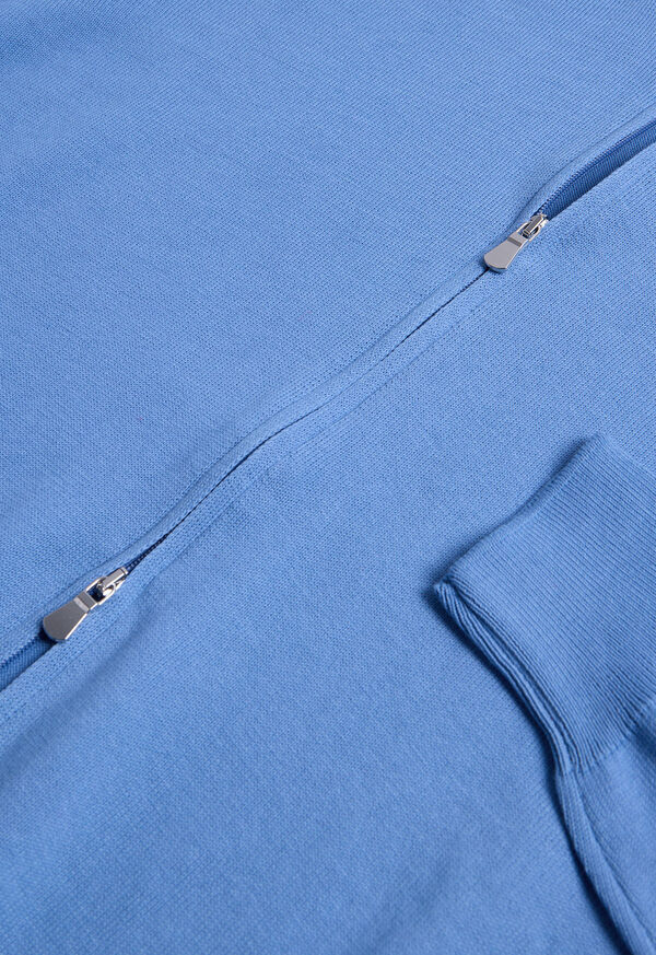 Paul Stuart Cotton Double Zip Cardigan, image 2