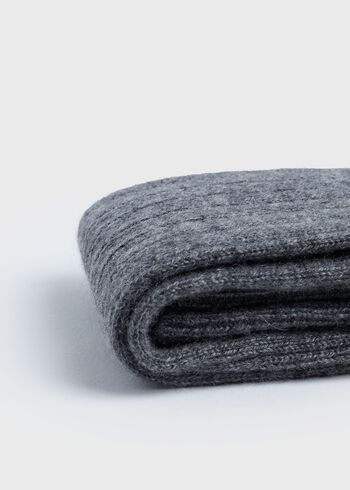 Paul Stuart Cashmere Ribbed Sock