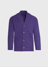 Paul Stuart Scottish Cashmere Shawl Collar Cardigan, thumbnail 1