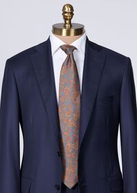 Paul Stuart Silk Paisley Print Tie, thumbnail 6