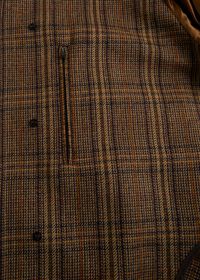 Paul Stuart Plaid Short Coat, thumbnail 3